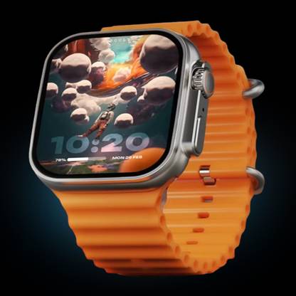 KadWaniya T800 Ultra Smart Watch With Wireless Charging Smartwatch