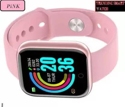 jorugo M27 D20PINK PLUS MULTI SPORTS STEP COUNT SMART WATCH PINK(PACK OF 1) Smartwatch