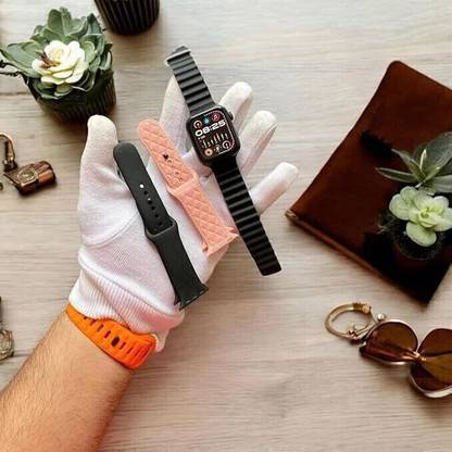 SEHUB T900 Ultra Smart Watch with 3 Beautiful Strap, Dynamic Iceland Working Smartwatch