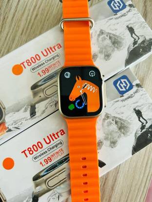 Style Panda Latest T800 Ultra, 1.99 Infinite Display, Bluetooth Calling Smartwatch