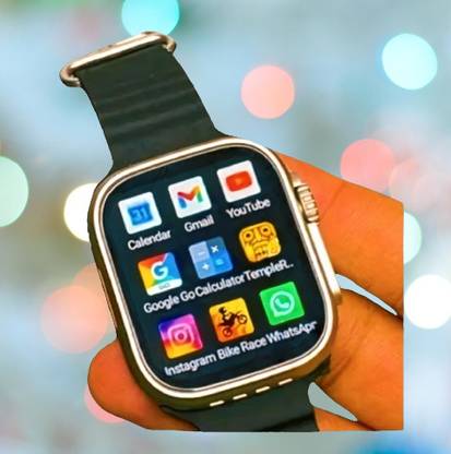 maxphony T800 Ultra BT calling, Multiple Watch Faces,Sleep Monitor, Camera. Notifications Smartwatch