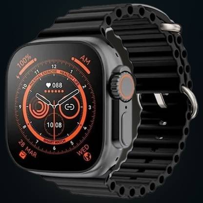 KadWaniya T800 Ultra Smart Watch With Wireless Charging Smartwatch