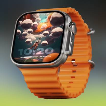 KadWaniya T800 Ultra Smart Watch With Wireless Charging Smartwatch