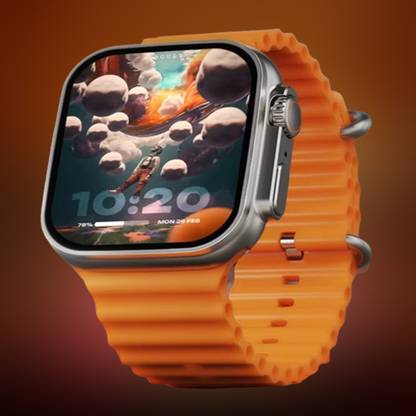 KadWaniya T800 Ultra Smart Watch With Wireless Charging Smartwatch