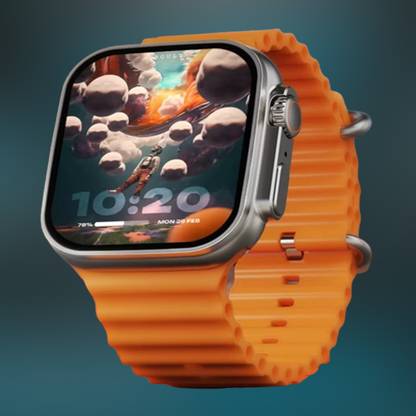 KadWaniya T800 Ultra Smart Watch With Wireless Charging Smartwatch