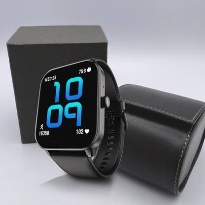 Noise Qube 2 1.96" display with Bluetooth Calling, Built-in Games, AI Voice Assistant Smartwatch