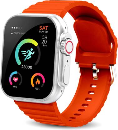 Frontech Pulse IPS Square Screen Bluetooth Calling | Multi Sports Mode (SMT-0004) Smartwatch