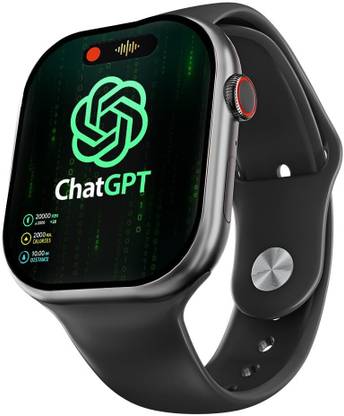 CrossBeats Nexus 2.01" Super AMOLED Smartwatch: ChatGPT, Bluetooth Calling, GPS, AI Health Smartwatch