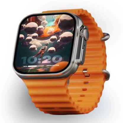 KadWaniya T800 Ultra Smart Watch With Wireless Charging Smartwatch
