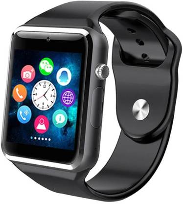 Qwebars A1 Smart Watch - Support SIM/Voice Calling/Camera/Memory Card/Bluetooth Smartwatch