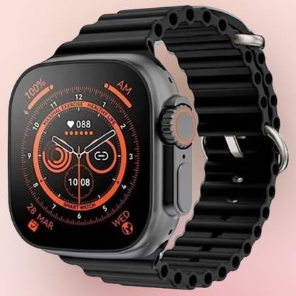 GRAFIQE T800 Ultra Smart Watch With Wireless Charging Smartwatch