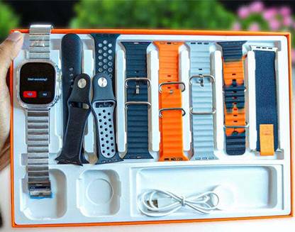 TECHMAZE 7 in 1 combo Smartwatch