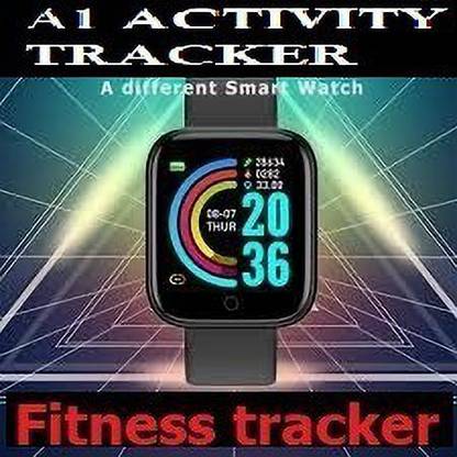 Stybits S729(A1) PLUS ACTIVITY TRCAKER STEP COUNT SMART WATCH BLACK(PACK OF 1) Smartwatch
