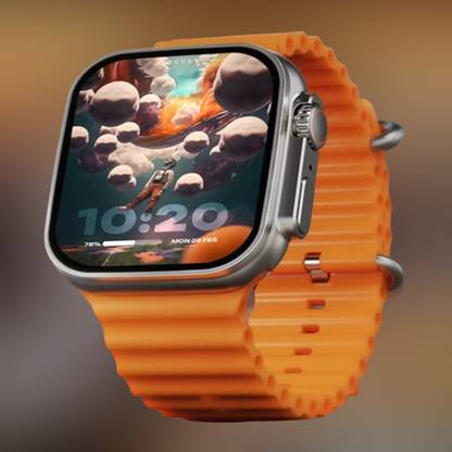 KadWaniya T800 Ultra Smart Watch With Wireless Charging Smartwatch