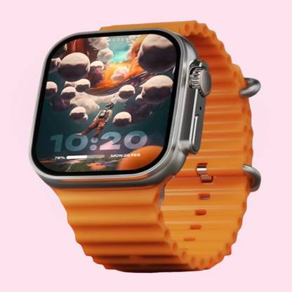 KadWaniya T800 Ultra Smart Watch With Wireless Charging Smartwatch