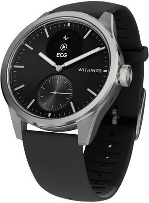 Withings Scanwatch2 Heart Health Monitor, ECG, SPO2, 30 Day Battery Life - 42mm Hybrid Smartwatch