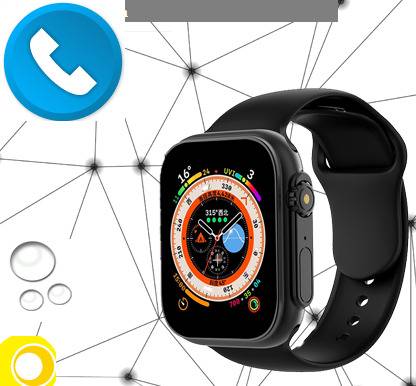 Bymaya A376_D20 ULTRA HEART BEAT MONITOR SMARTWATCH BLACK (PACK OF 1) Smartwatch