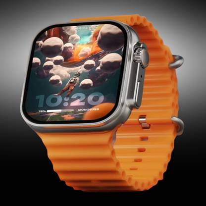 KadWaniya T800 Ultra Smart Watch With Wireless Charging Smartwatch