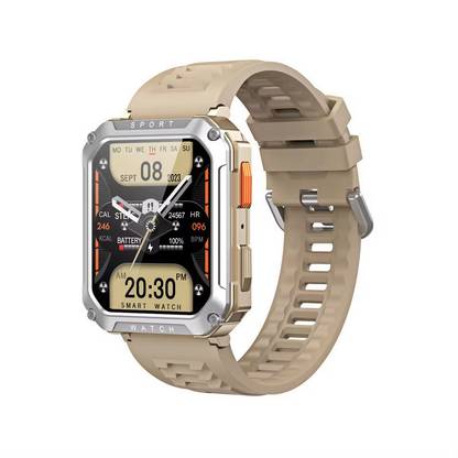 THE MOBILE POINT T8 Pro 2.01"Biggest Display,BT Calling, Voice Assistant,HR & SpO2 Monitoring,GPS Smartwatch