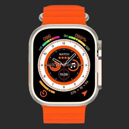 NIKHILX T800 Ultra Orange Smartwatch