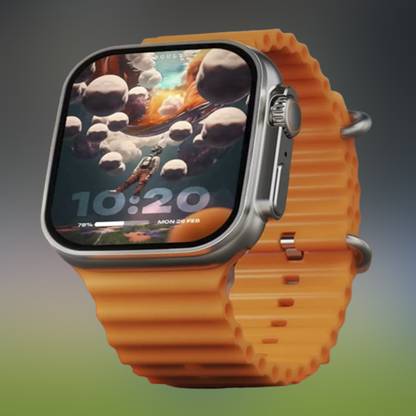 KadWaniya T800 Ultra Smart Watch With Wireless Charging Smartwatch