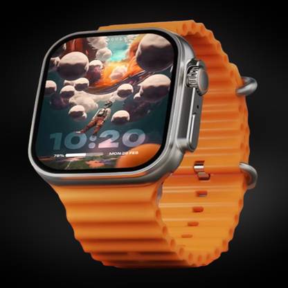 KadWaniya T800 Ultra Smart Watch With Wireless Charging Smartwatch