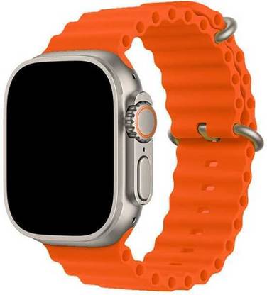 CLUBCLASSY biggest display ultra calling smart watch with 3 strap free Smartwatch