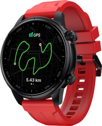 Cult Velocity with Built-in Turbo Track GPS,1.4'' AMOLED Display, Compass, BT Calling Smartwatch