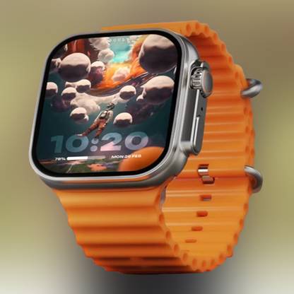 KadWaniya T800 Ultra Smart Watch With Wireless Charging Smartwatch