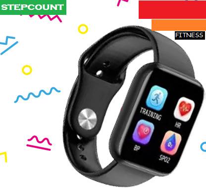 Bymaya VX678_Y68 ULTRA CALORIE COUNT SMARTWATCH BLACK (PACK OF 1) Smartwatch