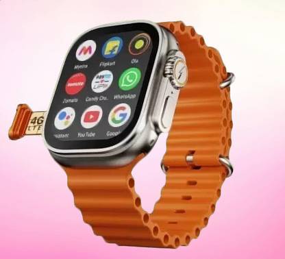 BEST BOOST T800 ultra Full screen Smart Watch Series 8 For Men & Women 5G Network Sim Card Smartwatch