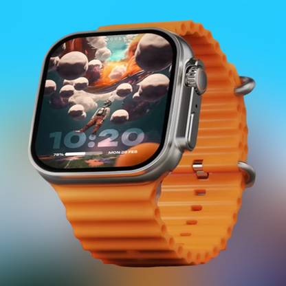 KadWaniya T800 Ultra Smart Watch With Wireless Charging Smartwatch