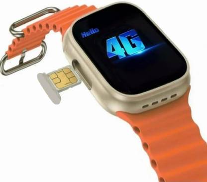 Qexle S8 Ultra Honeycomb youtube,free-fire & SIM card 4G network Android System Smartwatch