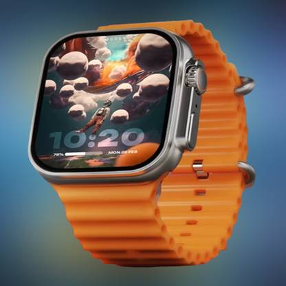 KadWaniya T800 Ultra Smart Watch With Wireless Charging Smartwatch