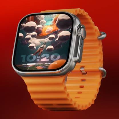 KadWaniya T800 Ultra Smart Watch With Wireless Charging Smartwatch