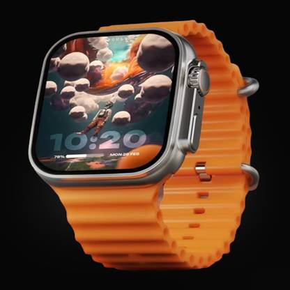 KadWaniya T800 Ultra Smart Watch With Wireless Charging Smartwatch