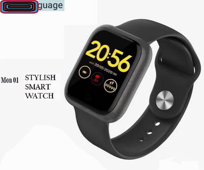 Bashaam B1052 D20 - PRO STEP COUNT BLUETOOTH SMART WATCH BLACK(PACK OF 1) Smartwatch