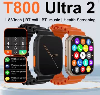 Veu T800 Ultra Smart Watch Series 8 ORANGE522 Smartwatch