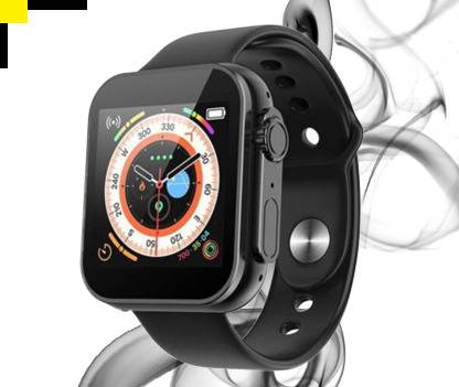 Bymaya A412_D20 ULTRA STEP COUNT SMARTWATCH BLACK (PACK OF 1) Smartwatch
