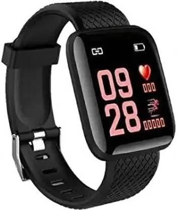 Bygaura V238 ID116 ULTRA STEP COUNT SMARTWATCH BLACK (PACK OF 1) Smartwatch