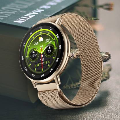 Fire-Boltt Destiny 1.39'' Stainless Steel Luxury Smartwatch, Metal Body, Bluetooth Calling Smartwatch