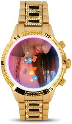 GameSir Gen 15 Round Stay Connected with YouTube, Facebook, and Insta Notifications Smartwatch