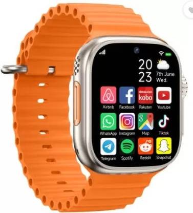 ROBB STARK T10 Orange Ultra Pro Edition smart watch with WiFi GPS SIM card 4G S8 Smartwatch