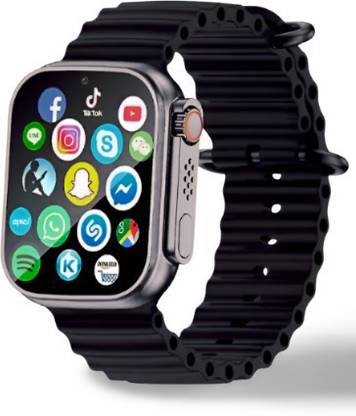VINEWORD Smart watch T800 Ultra 8 With Wireless Charging & Multi Sport Mode Smartwatch