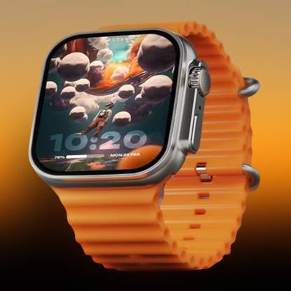 KadWaniya T800 Ultra Smart Watch With Wireless Charging Smartwatch