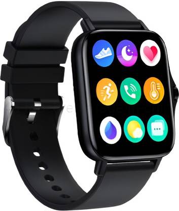 HRYFiNE 1.69" inch Full HD Display Voice Calling With Crown Work ,Mic&Speaker,HR,spO2 Smartwatch