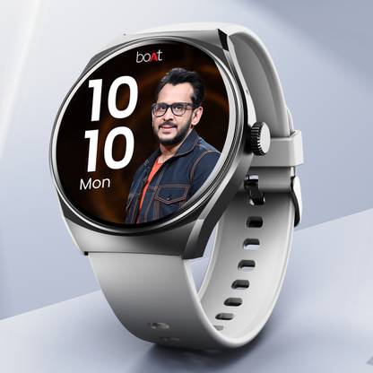boAt Lunar Seek with 3.53 cm(1.39'') HD Display, Functional Crown & Bluetooth Calling Smartwatch