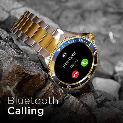 fire boltt Quantum 1.28" HD Display Bluetooth Calling With Connect TWS Smartwatch