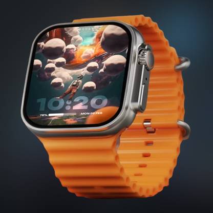 KadWaniya T800 Ultra Smart Watch With Wireless Charging Smartwatch