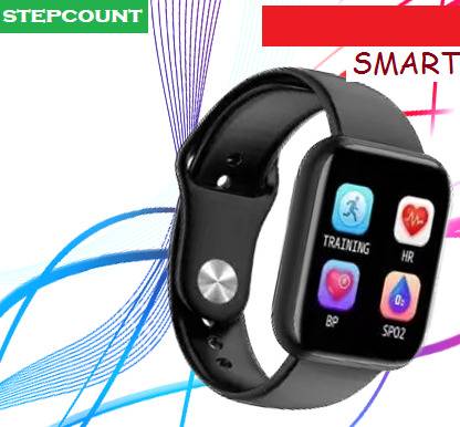 Bymaya VX255_Y68 MAX CALORIE COUNT SMARTWATCH BLACK (PACK OF 1) Smartwatch
